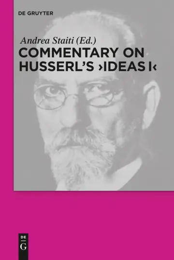 Cover of Commentary on Husserl's "Ideas I"
