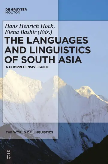 Cover of The Languages and Linguistics of South Asia