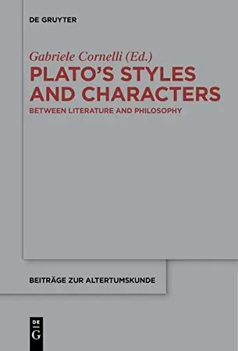 Cover of Plato's Styles and Characters