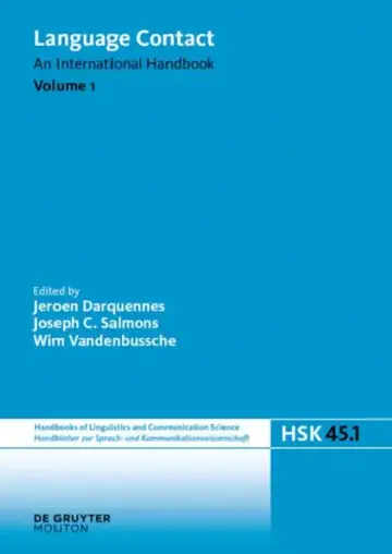 Cover of Language Contact. Volume 1