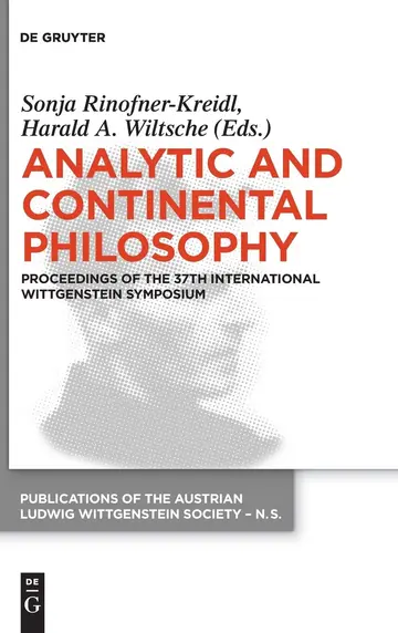 Cover of Analytic and Continental Philosophy