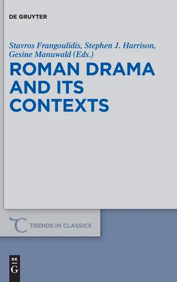 Cover of Roman Drama and its Contexts