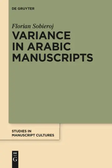 Cover of Variance in Arabic Manuscripts