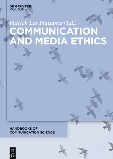 Cover of Communication and Media Ethics