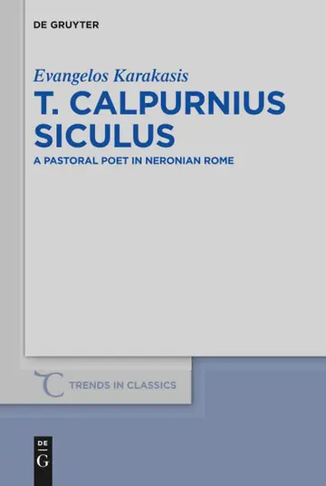 Cover of T. Calpurnius Siculus