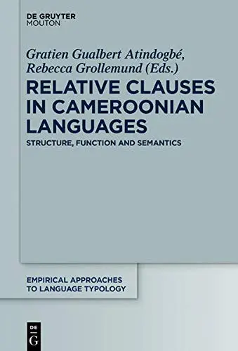 Cover of Relative Clauses in Cameroonian Languages