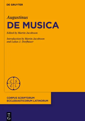 Cover of De Musica