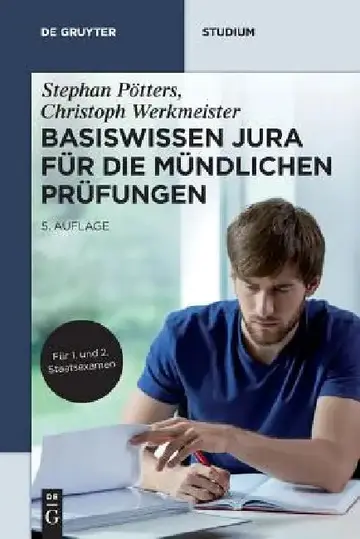 Cover of Basiswissen Jura für die mündlichen Prüfungen