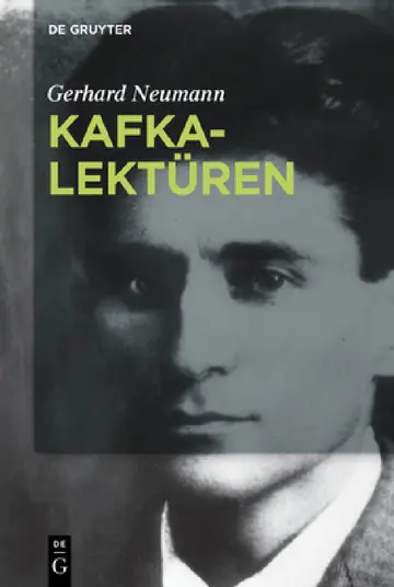 Cover of Kafka-Lektüren