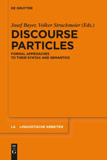 Cover of Discourse Particles