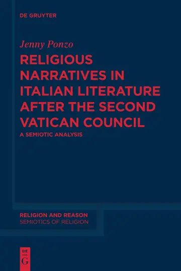 Cover of Religious Narratives in Italian Literature After the Second Vatican Council
