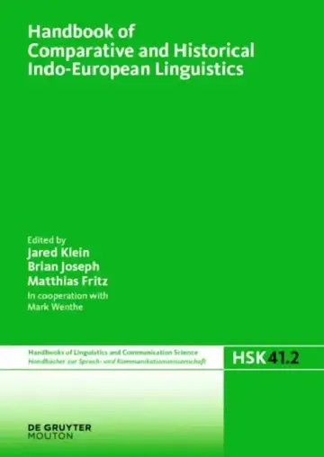 Cover of Handbook of Comparative and Historical Indo-European Linguistics
