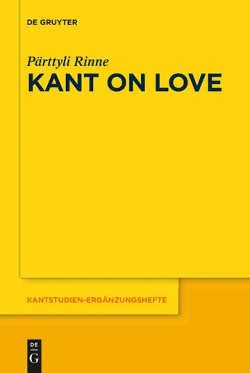 Cover of Kant on Love