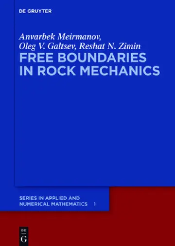 Cover of Free Boundaries in Rock Mechanics
