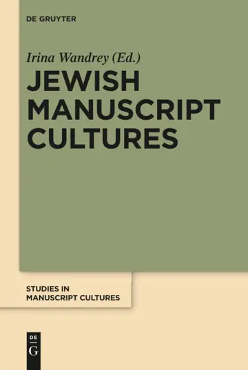 Cover of Jewish Manuscript Cultures