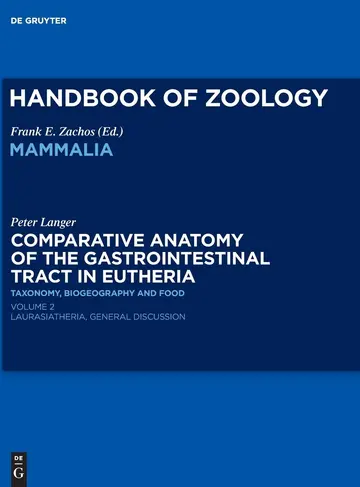 Cover of Comparative Anatomy of the Gastrointestinal Tract in Eutheria II