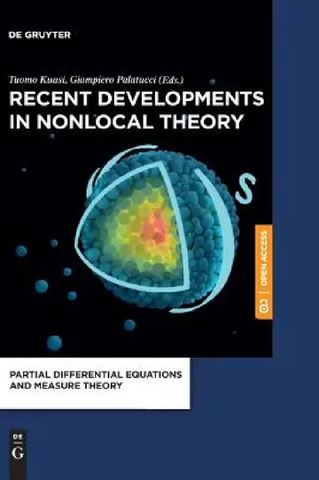 Cover of Recent Developments in Nonlocal Theory