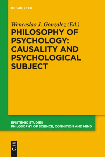 Cover of Philosophy of Psychology