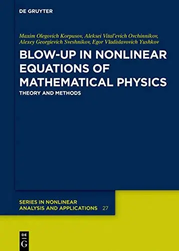 Cover of Blow-Up in Nonlinear Equations of Mathematical Physics