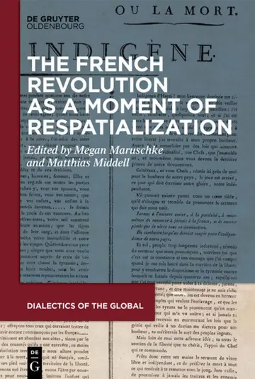 Cover of The French Revolution as a Moment of Respatialization