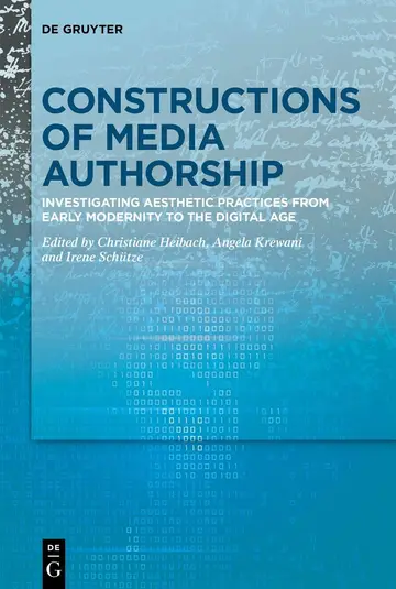 Cover of Constructions of Media Authorship