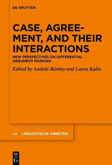 Cover of Case, Agreement, and Their Interactions