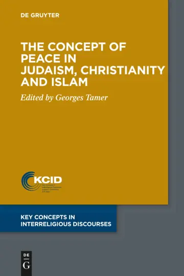 Cover of The Concept of Peace in Judaism, Christianity and Islam