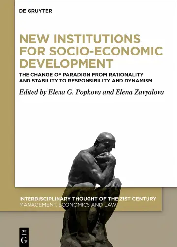 Cover of New Institutions for Socio-Economic Development