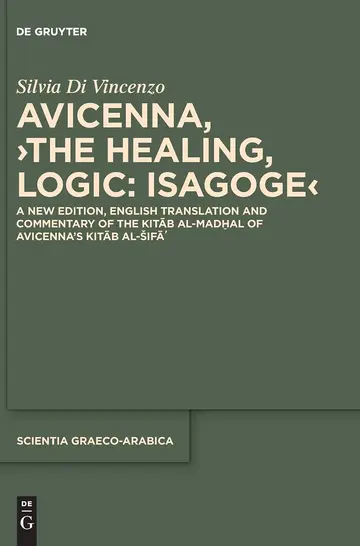 Cover of Avicenna, ›The Healing, Logic