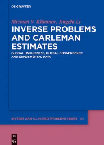 Cover of Inverse Problems and Carleman Estimates