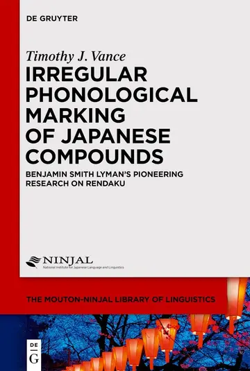Cover of Irregular Phonological Marking of Japanese Compounds