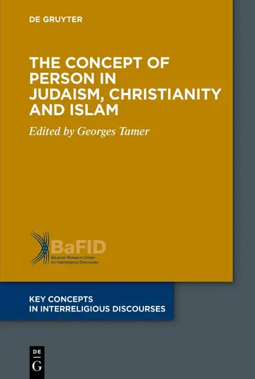 Cover of The Concept of Person in Judaism, Christianity and Islam