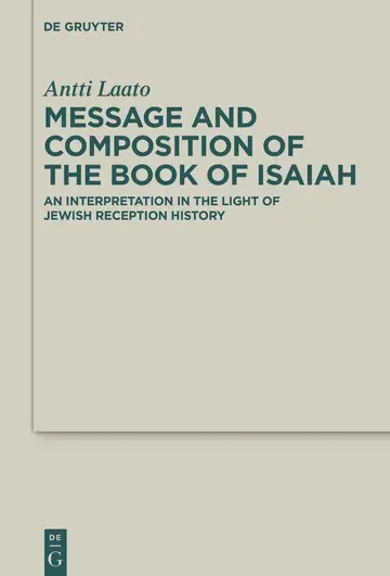 Cover of Message and Composition of the Book of Isaiah