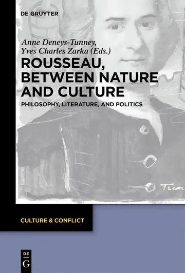 Cover of Rousseau Between Nature and Culture