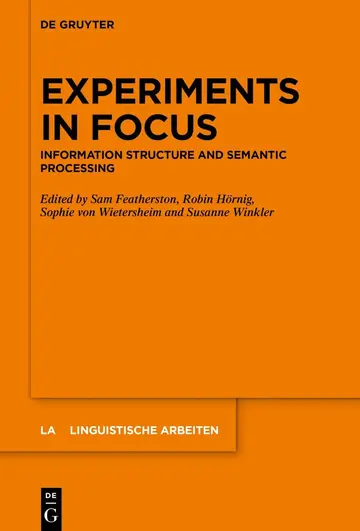 Cover of Experiments in Focus