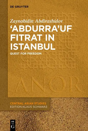 Cover of ‘Abdurra’uf Fitrat in Istanbul