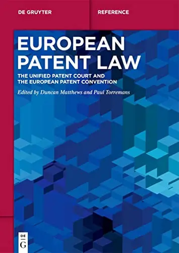Cover of European Patent Law