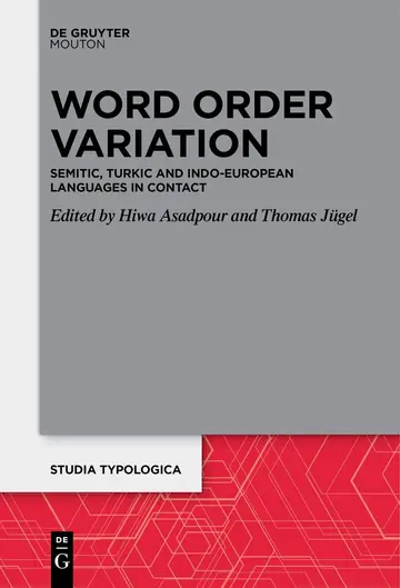 Cover of Word Order Variation