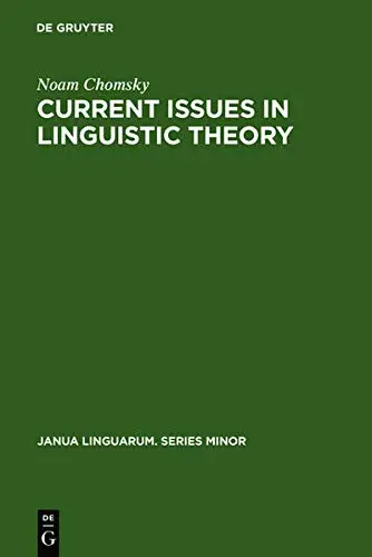 Cover of Current Issues in Linguistic Theory