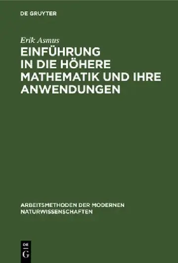 Cover of Einführung in die höhere Mathematik und ihre Anwendungen