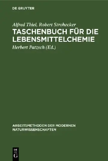 Cover of Taschenbuch für die Lebensmittelchemie