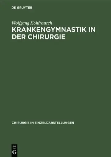 Cover of Krankengymnastik in der Chirurgie