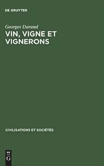 Cover of Vin, Vigne Et Vignerons