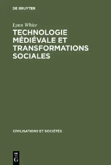 Cover of Technologie médiévale et transformations sociales