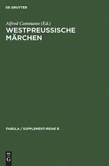 Cover of Westpreußische Märchen