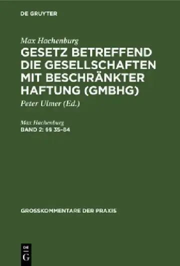 Cover of (§§ 35-84)