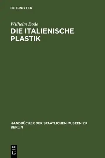 Cover of Die Italienische Plastik