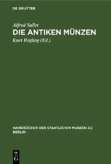 Cover of Die Antiken Münzen