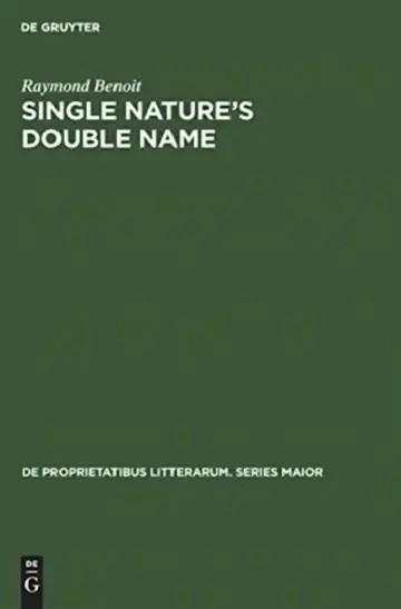 Cover of Single Nature's Double Name