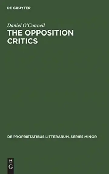 Cover of The Opposition Critics